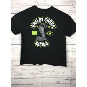 Shelby Cobra Racing T-Shirt Mens 2XL‎ Black Official Lic Product Muscle Car 1962